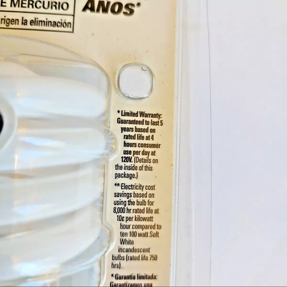 GE 15517 Energy Star Smart Light Bulb General Purpose 26-Watt 1750 Lumen 8000 hr - Picture 13 of 14